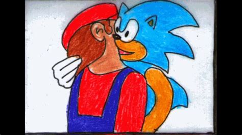 Images tagged "marioandsonic". . Sonic and mario making out meme